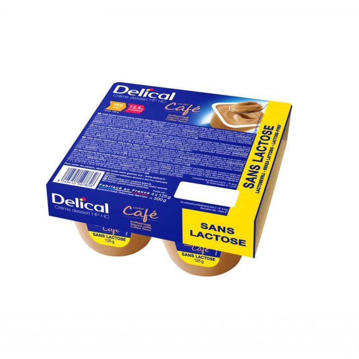 Delical Creme Caff&egrave; 4x125g