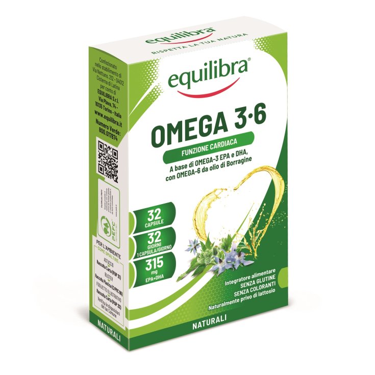 Omega 3-6 Equilibra 32 Capsule
