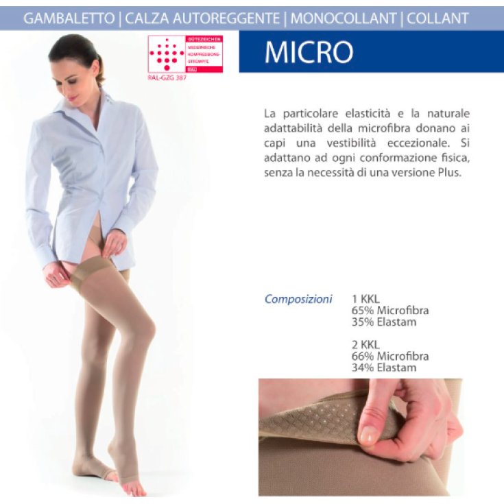 Autoreggente Micro KKL1 P.Chiusa Beige Tg.M K&agrave;mila