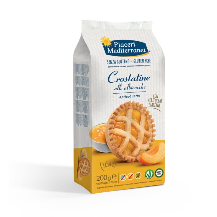 Crostatine Alle Albicocche Piaceri Meditteranei&reg; 200g