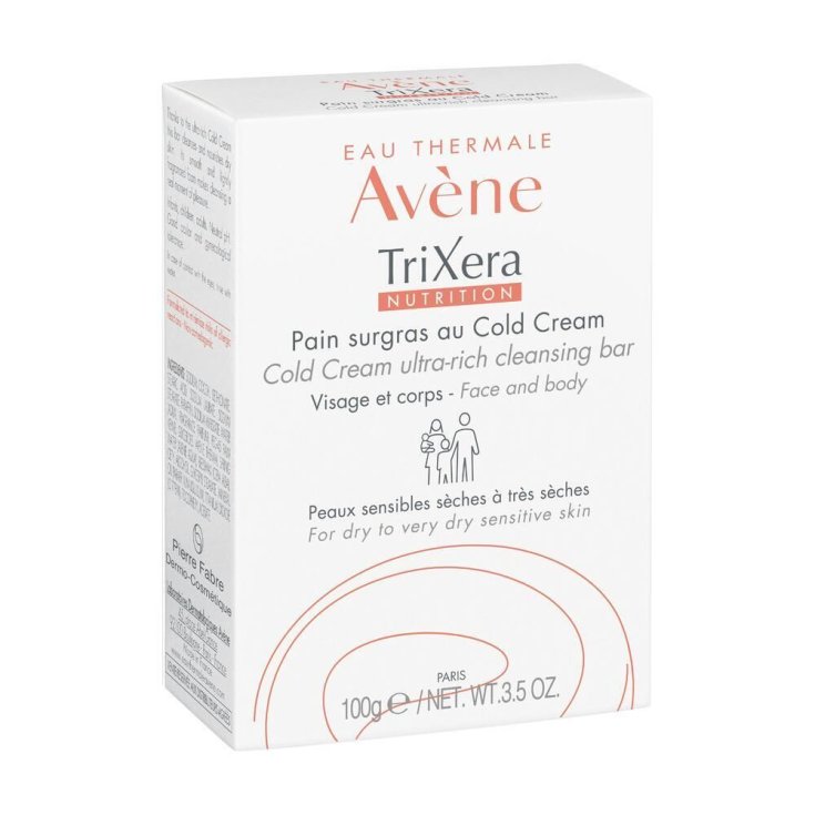 Av&egrave;ne Trixera Nutrition Pane Surgras Alla Cold Cream 100g