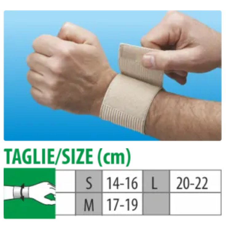 Polsino con Velcro Tg.L&nbsp;Clia Ortho