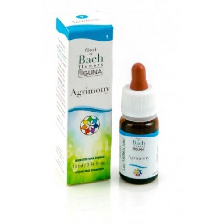 Agrimony Fiori di Bach Guna Gocce 10ml