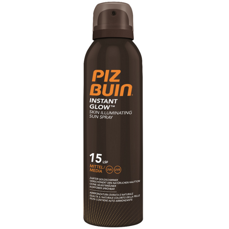 Instant Glow Spray Skin Illuminating Spf 15 Piz Buin 150ml
