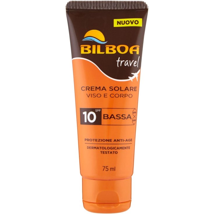 Crema Solare Viso E Corpo Spf10 Bilboa Travel 75ml