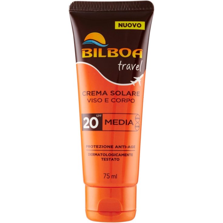 Crema Solare Viso E Corpo Spf20 Bilboa Travel 75ml
