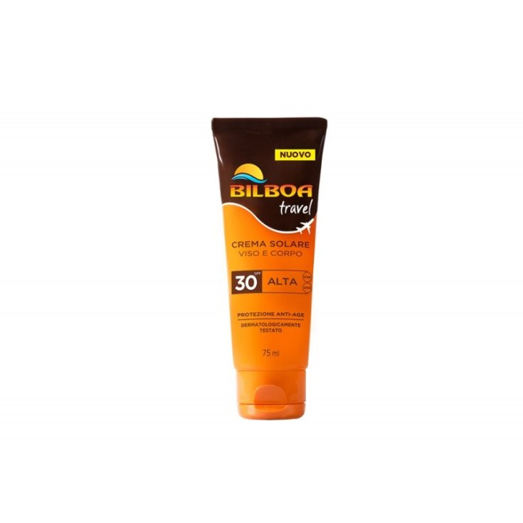 Crema Solare Viso E Corpo Spf30 Bilboa Travel 75ml