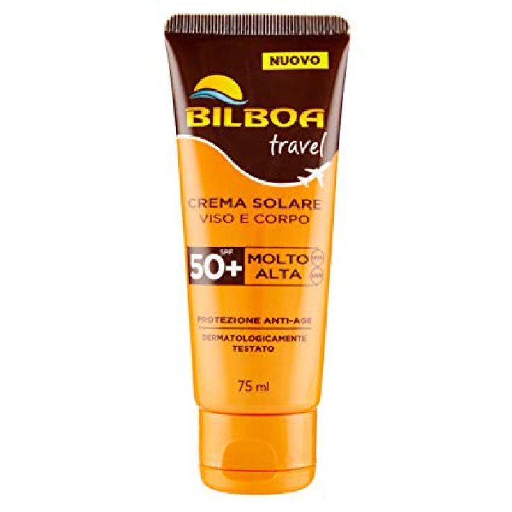 Crema Solare Viso E Corpo Spf50+ Bilboa Travel 75ml