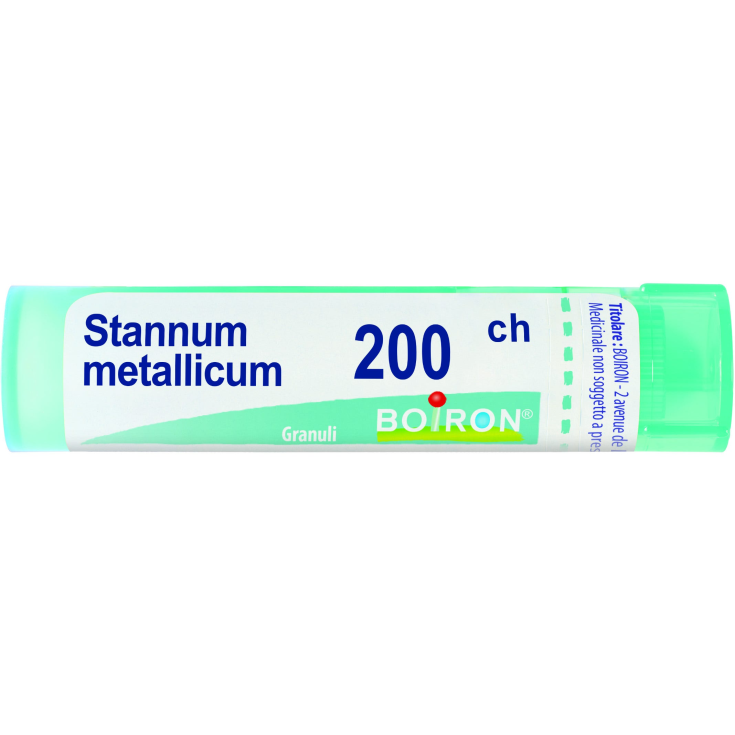 Stannum Metallicum 200CH Boiron 80 Granuli