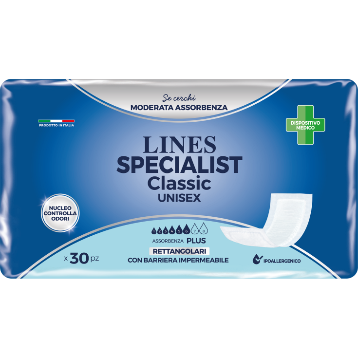 Lines Specialist Classic Rettangoare PLUS Con Barriera 30 Pezzi