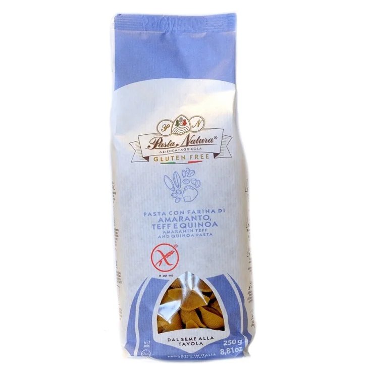 Conchiglie Pasta Amaranto Teff E Quinoa Senza Glutine Pasta Natura&reg; 250g
