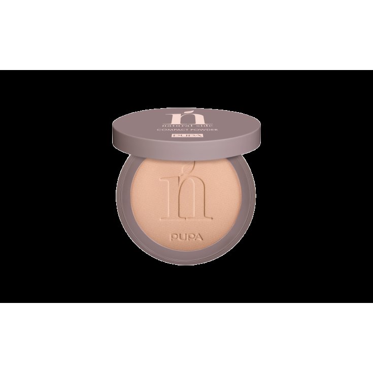 Compact Powder 002 Natural Beige Natural Side Pupa