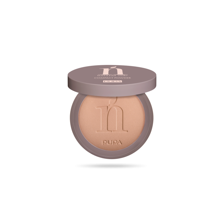 Compact Powder 003 Warm Beige Natural Side Pupa