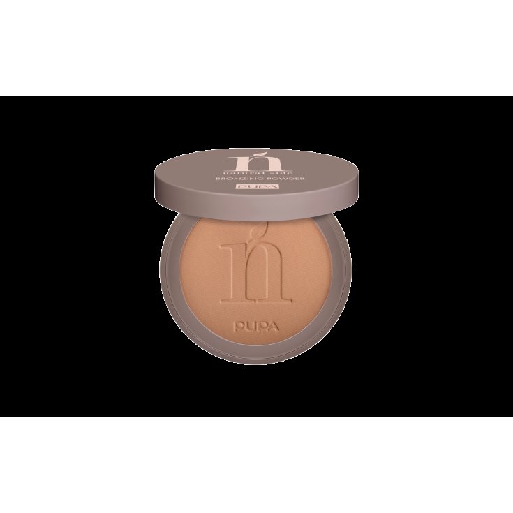 Bronzing Powder 002 Natural Bronze Natural Side Pupa