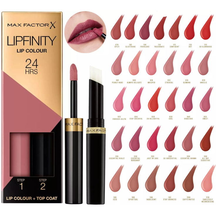 LipFinity Lip Colour 24HRS 30 Max Factor 1&nbsp;Rossetto