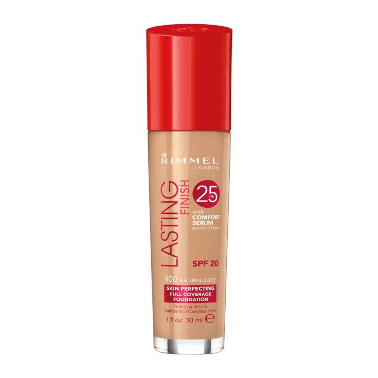 Lasting Finish 25H Fondotinta 400 Beige Naturale Rimmel 30ml