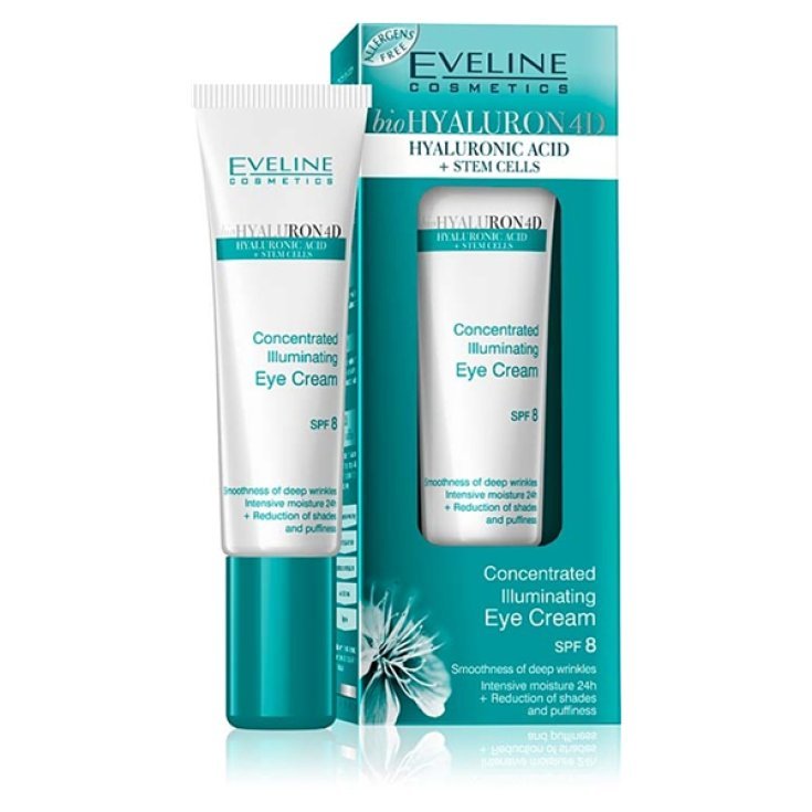 Biohyaluronic 4d Concentrated Illuminating Eye Cream Spf8 Eveline Cosmetics 15ml Biohyaluronic 4d Concentrated Illuminating Eye Cream Spf8 Eveline Cosmetics 15ml