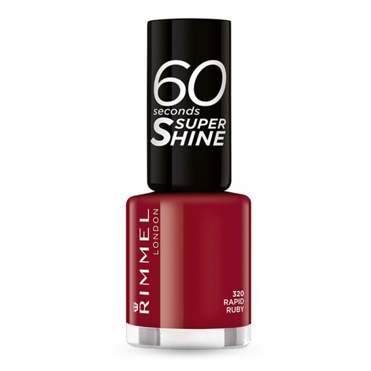Smalto 60 Seconds Super Shine 320 Rapid Ruby Rimmel 8ml