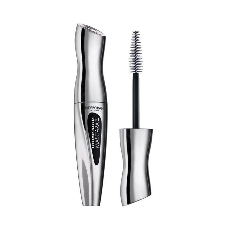 Mascara Extraordinary 5in1 Black Deborah
