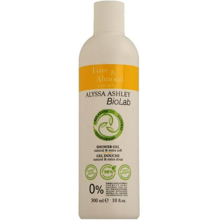 Gel Doccia Tiar&egrave; & Mandorla Alyssa Ashley Biolab 300ml