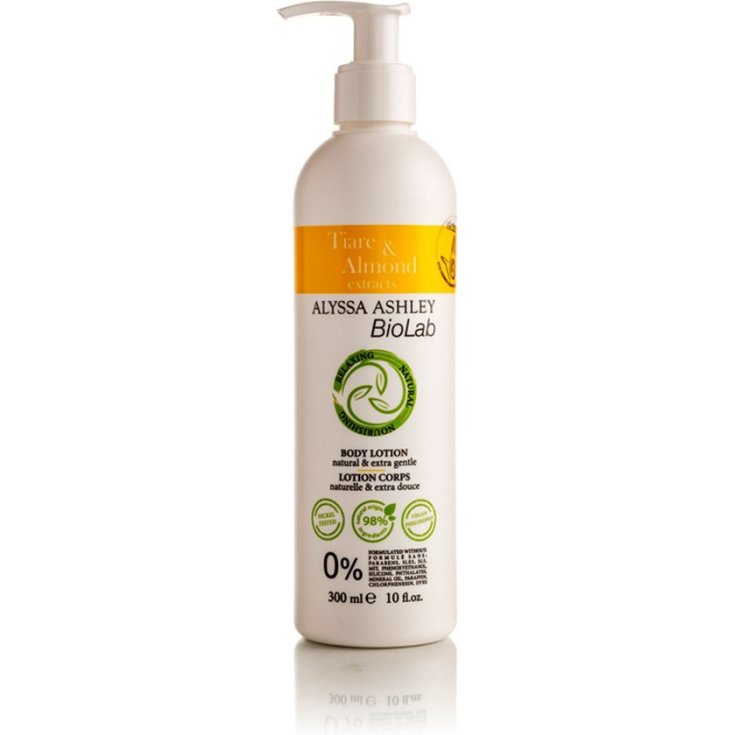 Lozione Corpo Tiar&egrave; & Mandorla Alyssa Ashley BioLab 300ml