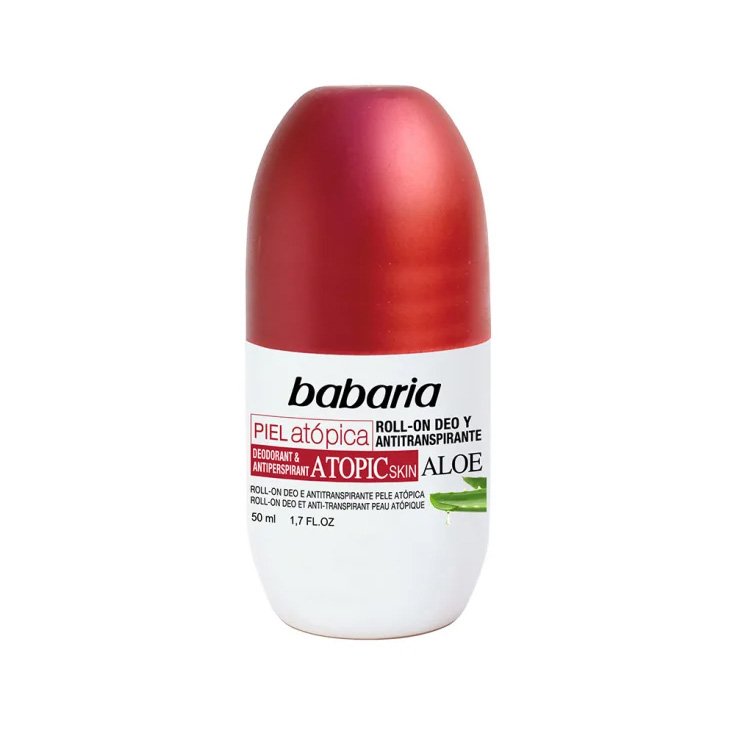 Aloe Vera Pelle Atopica Deodorante Roll-on Babaria 50ml