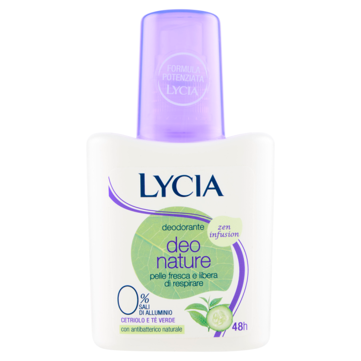 Deo Nature Deodorante Cetriolo e T&egrave; Verde Lycia Vapo 75ml