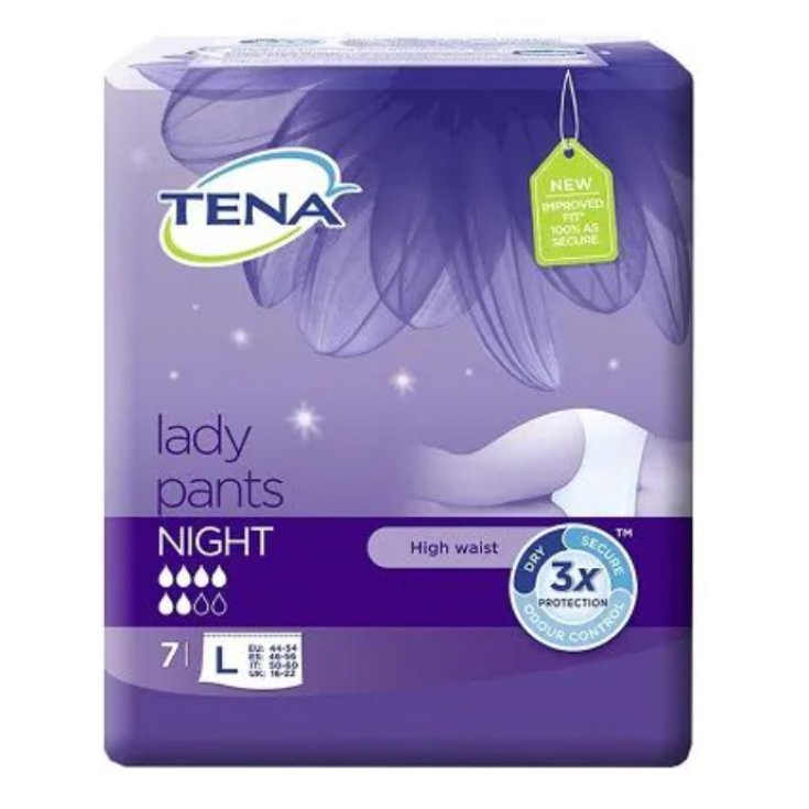Tena&reg; Lady Pants Night L 7 Pezzi