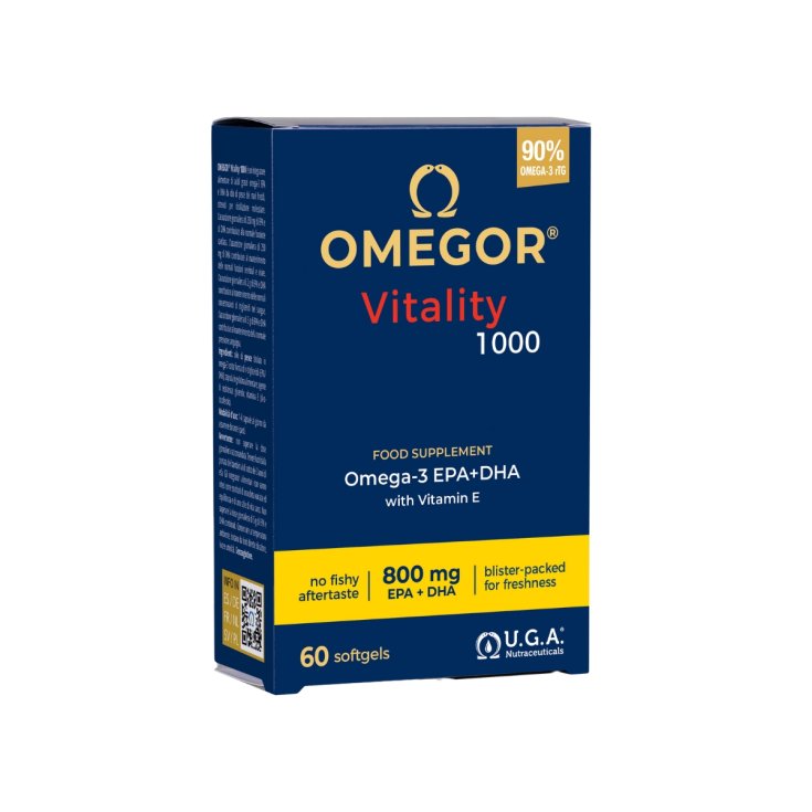 Omegor Vitality 1000 60 Capsule Molli