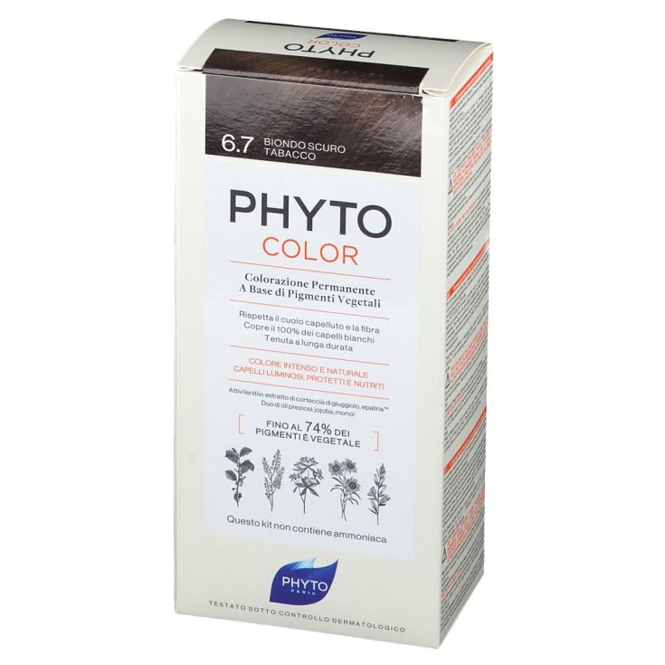 Phytocolor 6.7 Biondo Scuro Tabacco Phyto 1 Kit