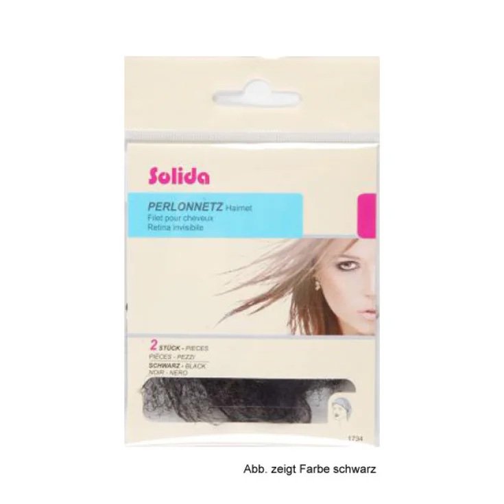 Solida Retina Per Capelli Invisibile Bianca 2 Pezzi