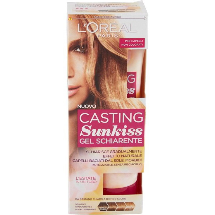 CASTING SunKiss Gel Schiarente 01 Castano Chiaro/Biondo Scuro L'OREAL 125ml