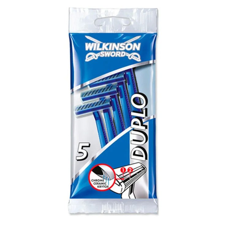 Duplo Rasoio Wilkinson 5 Pezzi