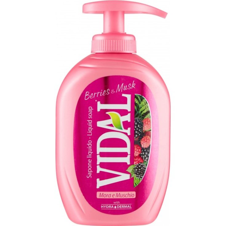 Sapone Liquido Mora E Muschio Vidal 300ml