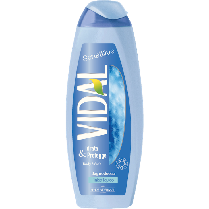 Bagnodoccia Sensitive Talco Liquido Vidal 250ml