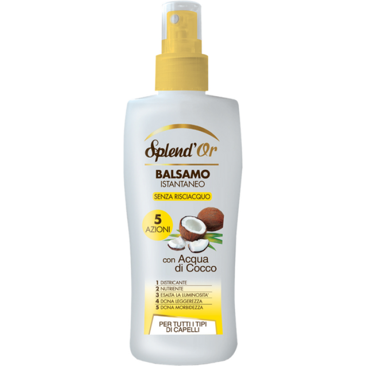 Balsamo Istantaneo Acqua Di Cocco Splend'Or 200ml