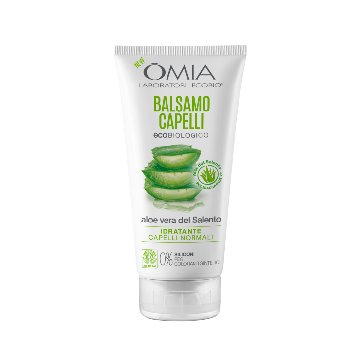 Balsamo Capelli Aloe Vera Del Salento Omia Laboratori Ecobios 200ml