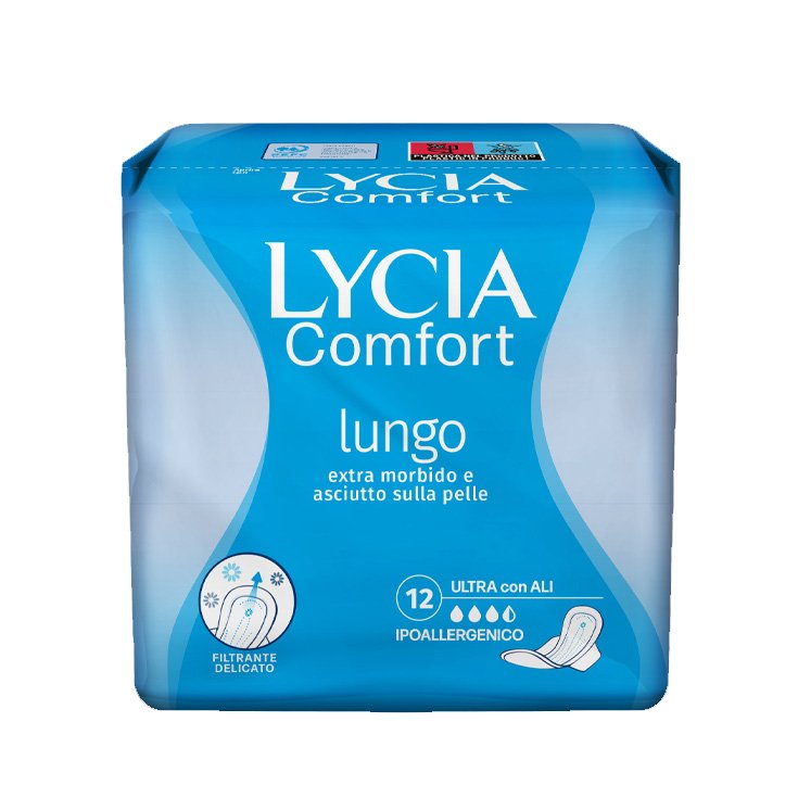 Assorbenti Ultra Lunghi Con Ali Lycia 12 Pezzi
