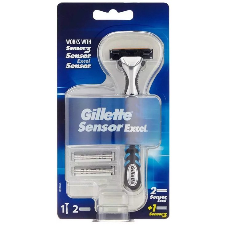 Sensor Excel Rasoio Gillette +2 Lame