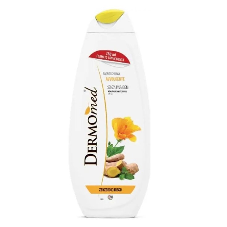 Bagnoschiuma Zenzero E Ibisco DermoMed 750ml
