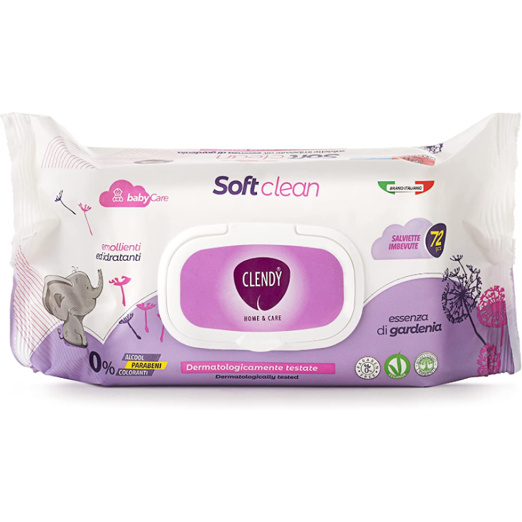 Soft Clean Baby Clendy&reg; 72 Salviettine