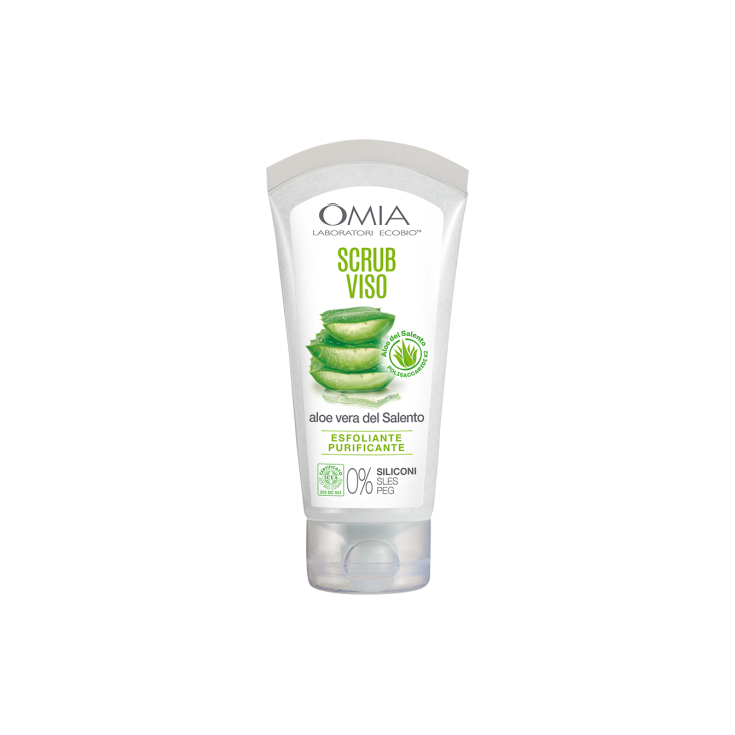 Scrub Viso Aloe Vera Del Salento Omia Laboratori Ecobio 75ml