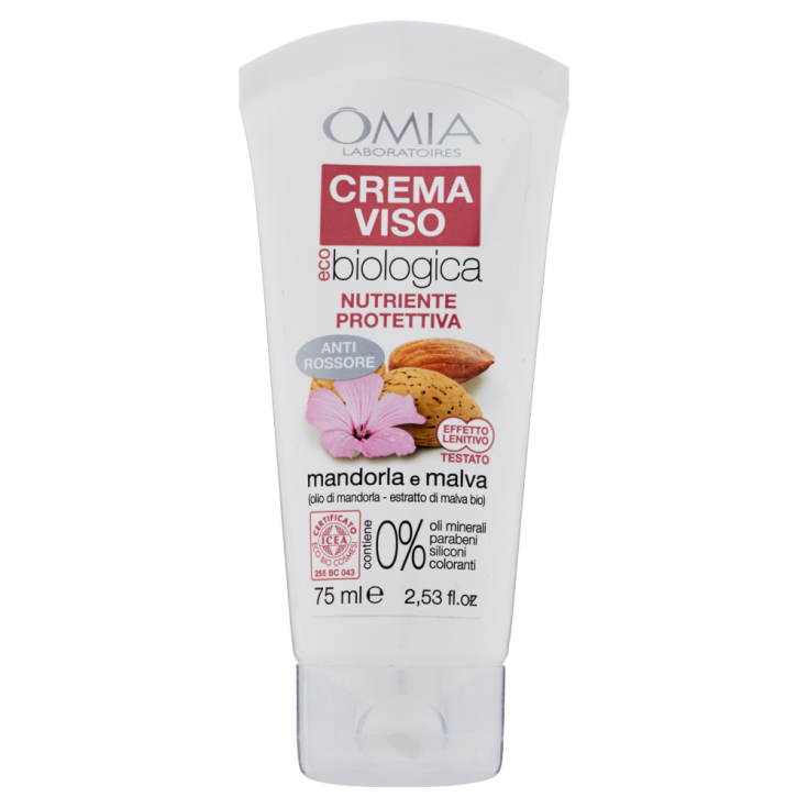 Crema Viso Biologica Nutriente Protettiva Omia 75ml