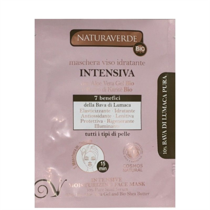 Bava Di Lumaca Intensiva NATURAVERDE Bio 1 Maschera