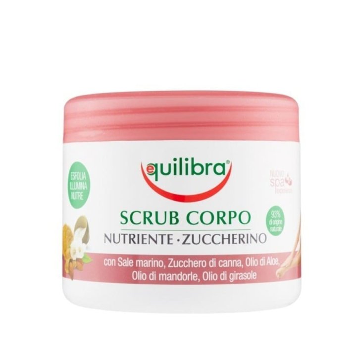 Scrub Corpo Nutriente Zuccherino Equilibra&reg; 550g