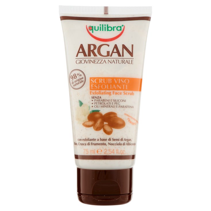 Argan Scrub Viso Esfoliante Equilibra&reg; 75ml