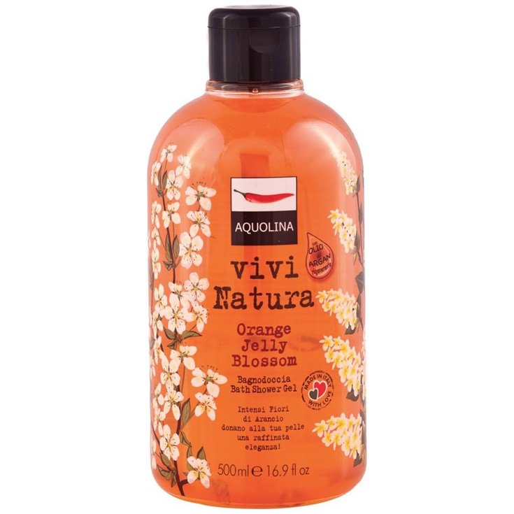 Vivi Natura Bagnoschiuma Orange Jelly Blossom Aquolina 500ml