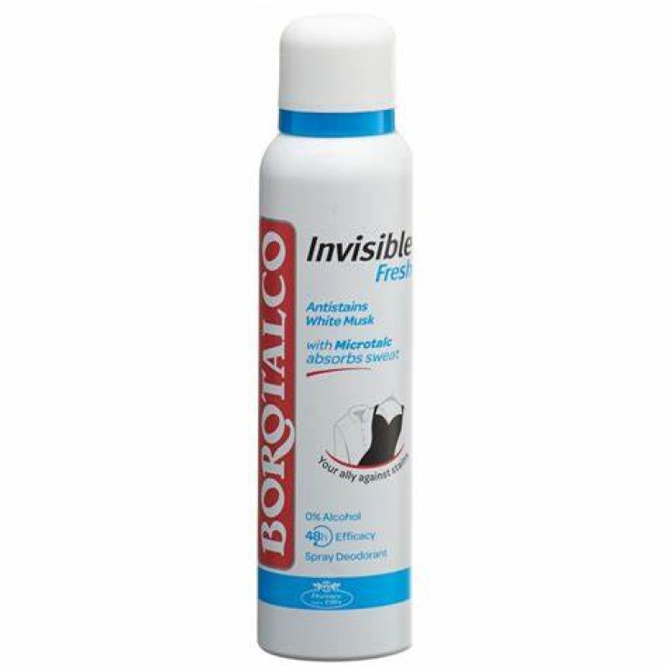 Deo Spray Invisible Fresh Borotalco 150ml