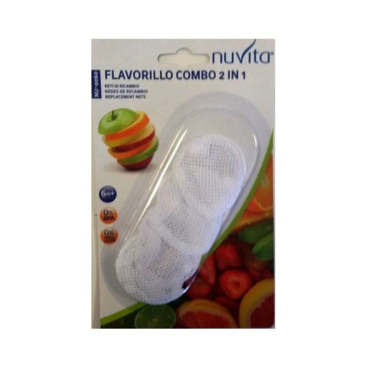 Flavorillo Combo Nuvita 4 Retine di Ricambio