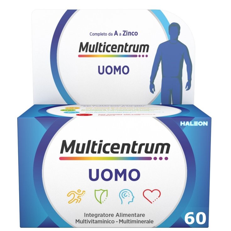 Multicentrum Uomo Integratore Alimentare 60 Compresse